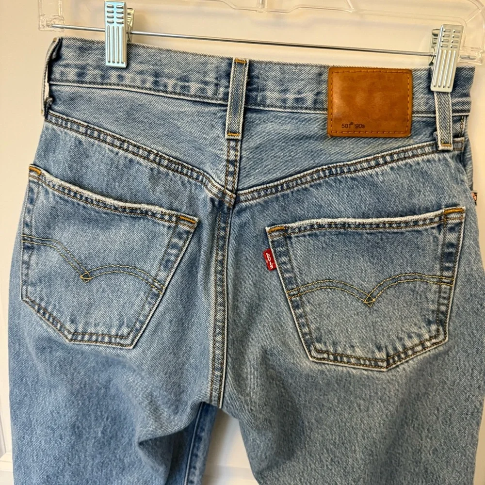 Levi’s 501 90s Jeans Size 25 - Picture 6 of 14